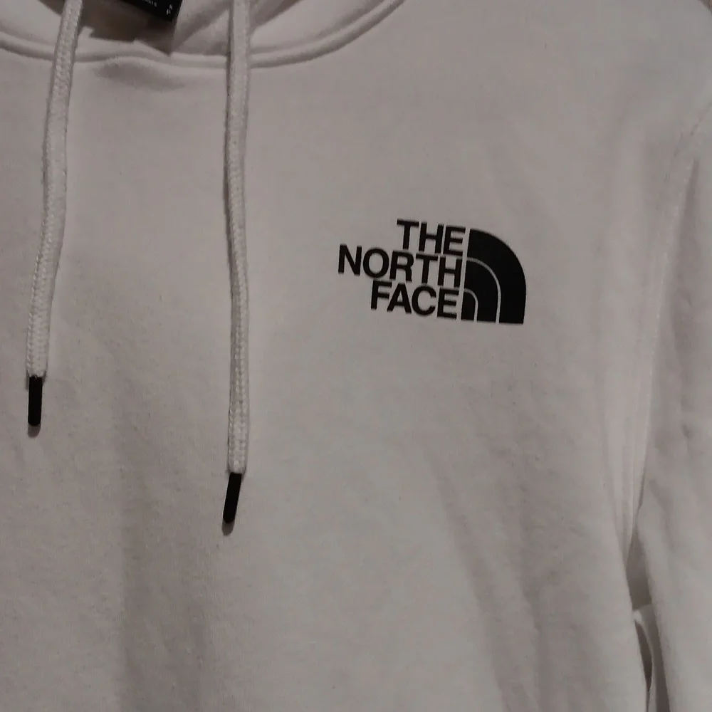 MEN THE NORTH FACE Box Logo Pullover Hoodie White Size S